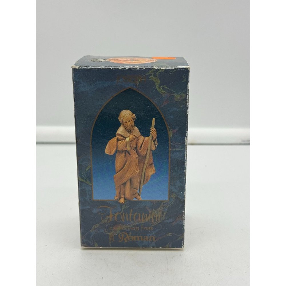 Vintage Fontanini Nativity Figure Joseph Italy Signed